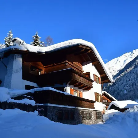 Apartmán Haus Hubertus Sankt Leonhard im Pitztal Exteriér fotografie